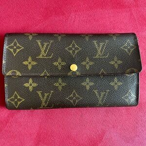 Project Wallet: Louis Vuitton Monogram long Sarah Wallet!